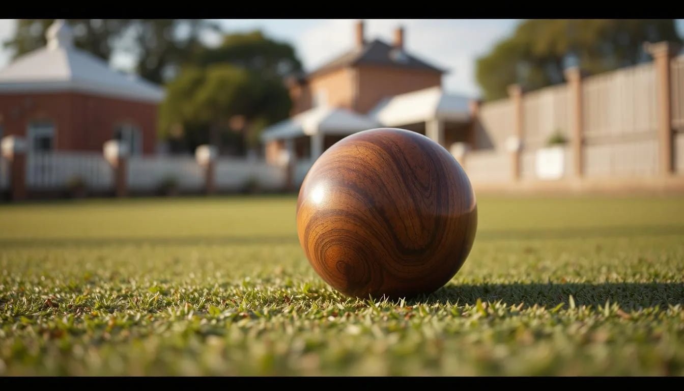 Custom lawn bowling balls
