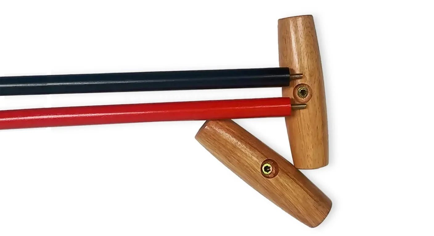 Precision-turned hardwood mallets