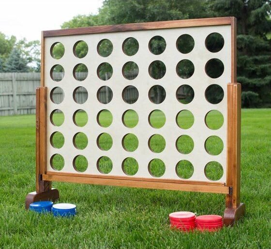 connect 4 yard game