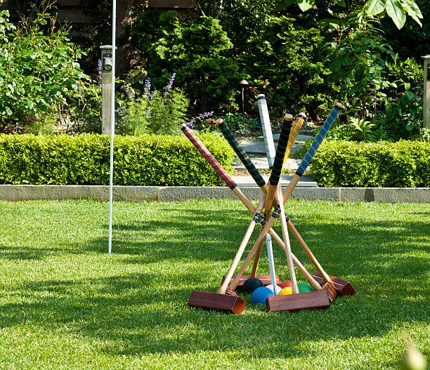 Yard croquet set