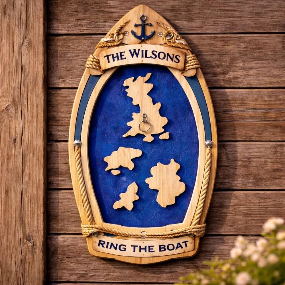 Premium custom wooden hook and ring toss games