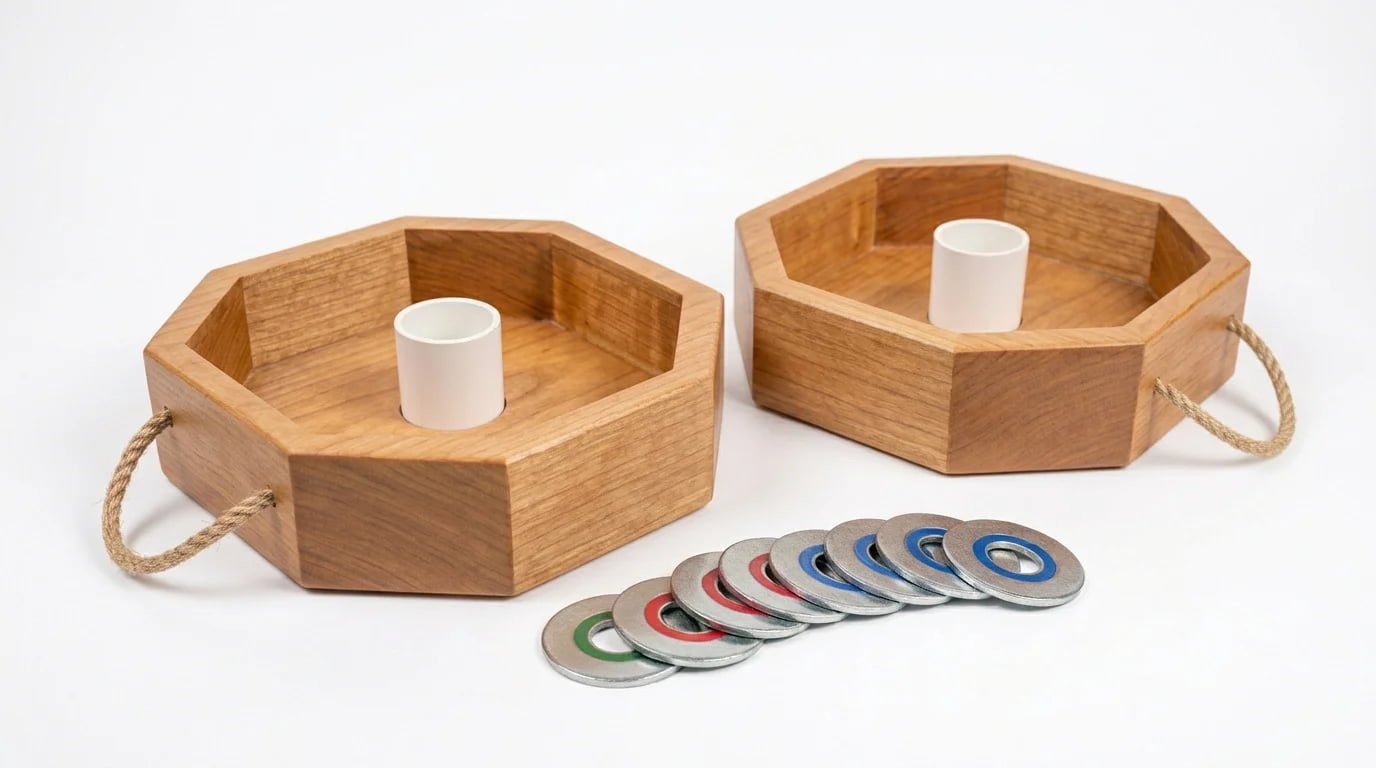 Outdoor Heavy-Duty Washer Toss